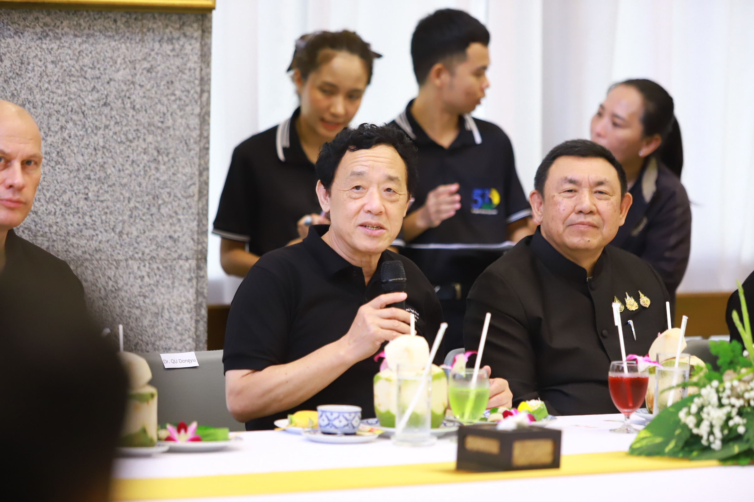 title - ส.ป.ก. เปิดศูนย์ส่งเสริมและพัฒนาอาชีพเสริมนอกภาคเกษตร ต้อนรับผู้อำนวยการใหญ่ FAO แสดงผลงานด้านศิลปวัฒนธรรม
